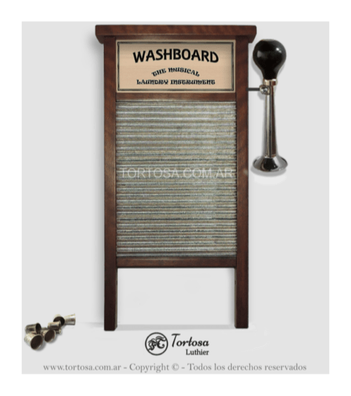 washboard buy percussion music instrument catalog Tortosa Artista